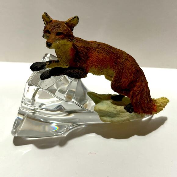 Franklin Mint fox figurine - Picture 1 of 9